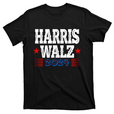 Harris Walz 2024  Kamala Harris Tim Walz President  Democratic Electio T-Shirt