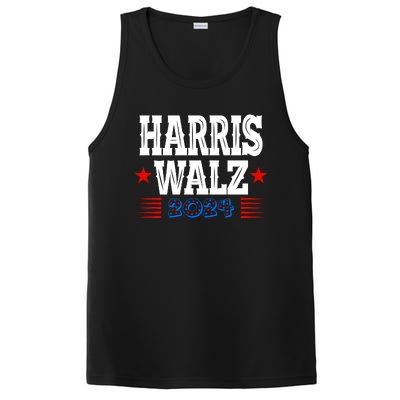 Harris Walz 2024  Kamala Harris Tim Walz President  Democratic Electio PosiCharge Competitor Tank