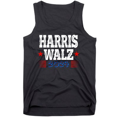 Harris Walz 2024  Kamala Harris Tim Walz President  Democratic Electio Tank Top