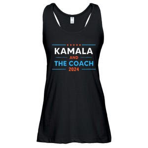 Harris Walz 2024 Comma La And The Coach Ladies Essential Flowy Tank