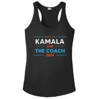 Harris Walz 2024 Comma La And The Coach Ladies PosiCharge Competitor Racerback Tank