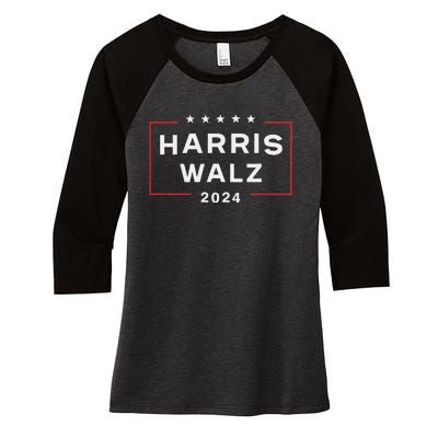 Harris Waltz 2024 Women's Tri-Blend 3/4-Sleeve Raglan Shirt