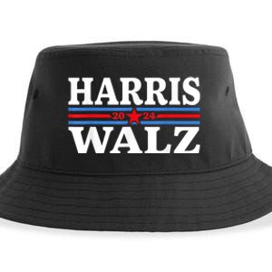 Harris Waltz 2024 Election Kamala Harris Tim Waltz 2024 Sustainable Bucket Hat