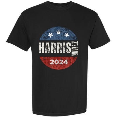 Harris Waltz 2024 Election Kamala Harris Tim Waltz 2024 Garment-Dyed Heavyweight T-Shirt