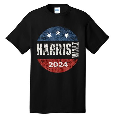 Harris Waltz 2024 Election Kamala Harris Tim Waltz 2024 Tall T-Shirt