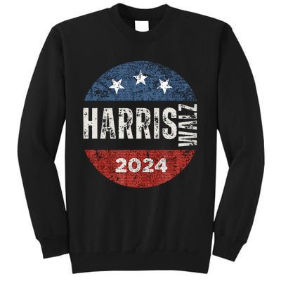 Harris Waltz 2024 Election Kamala Harris Tim Waltz 2024 Tall Sweatshirt