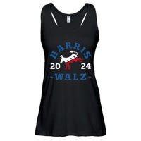 Harris Waltz 2024 Election Kamala Harris Tim Waltz 2024 Ladies Essential Flowy Tank