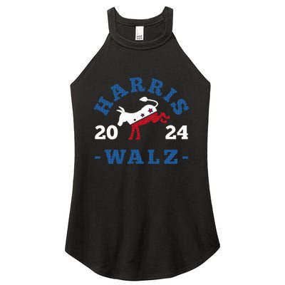 Harris Waltz 2024 Election Kamala Harris Tim Waltz 2024 Women's Perfect Tri Rocker Tank