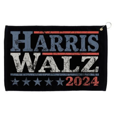 Harris Waltz 2024 Election Kamala Harris Tim Waltz 2024 Grommeted Golf Towel