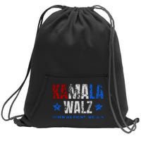 Harris Walz 2024 Election Kamala Harris Tim Waltz 2024 Sweatshirt Cinch Pack Bag