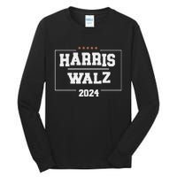 Harris Walz 2024 Campaign For President Harris Waltz 24 Tall Long Sleeve T-Shirt