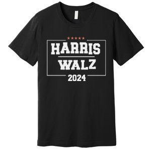 Harris Walz 2024 Campaign For President Harris Waltz 24 Premium T-Shirt