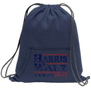 Harris Walz 24 Election Kamala Harris Tim Waltz 24 Sweatshirt Cinch Pack Bag