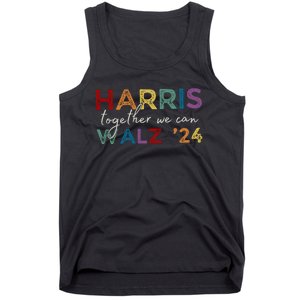 Harris Walz 24 Together We Can Tank Top