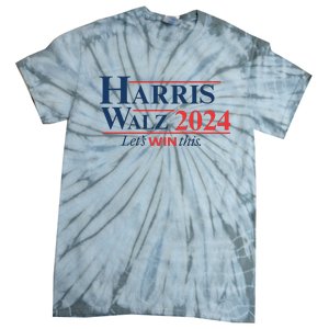 Harris Walz 2024 Kamala Harris Tim Walz President Tie-Dye T-Shirt