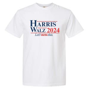 Harris Walz 2024 Kamala Harris Tim Walz President Garment-Dyed Heavyweight T-Shirt