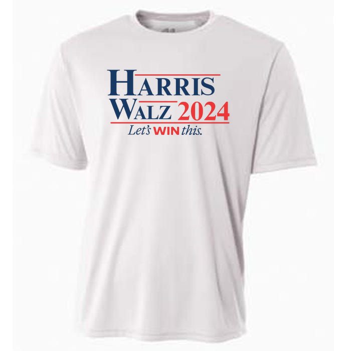 Harris Walz 2024 Kamala Harris Tim Walz President Cooling Performance Crew T-Shirt