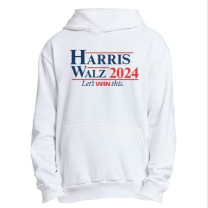 Harris Walz 2024 Kamala Harris Tim Walz President Urban Pullover Hoodie