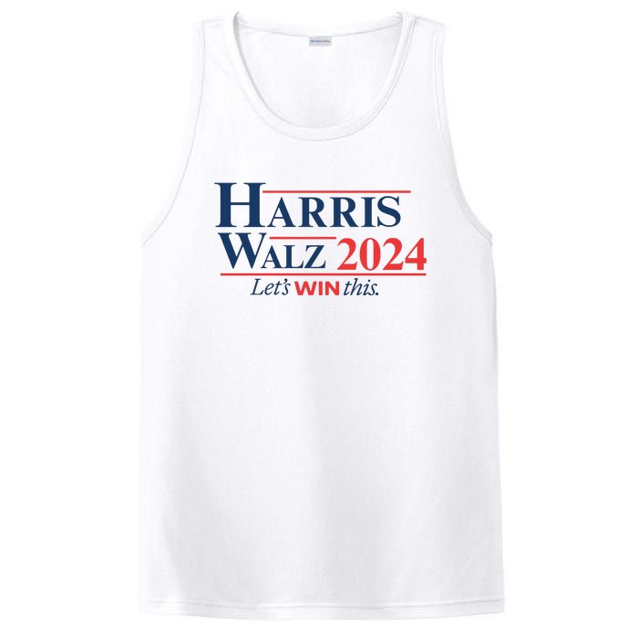 Harris Walz 2024 Kamala Harris Tim Walz President PosiCharge Competitor Tank