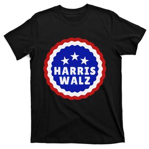 Harris Walz 2024 Kamala Harris 2024 Tim Walz 2024 Usa Flag T-Shirt