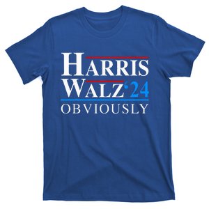 Harris Walz 2024 Obviously Kamala Harris Tim Waltz T-Shirt