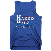 Harris Walz 2024 Obviously Kamala Harris Tim Waltz Tank Top