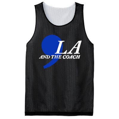 Harris Walz 2024 Comma La And The Coach Mesh Reversible Basketball Jersey Tank