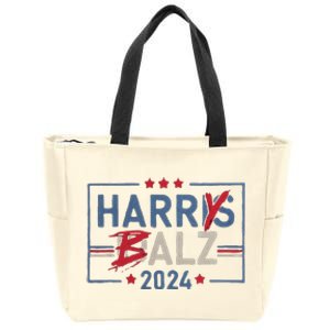 Harris Walz 24 Harry Balz 2024 Zip Tote Bag