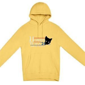 Harris Waltz 2024 For The People Cat Lady Kamala Harris 2024 Premium Pullover Hoodie