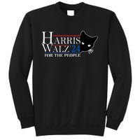 Harris Waltz 2024 For The People Cat Lady Kamala Harris 2024 Sweatshirt