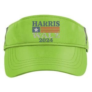 Harris Waltz 2024 Election Kamala Harris Tim Waltz 2024 Adult Drive Performance Visor