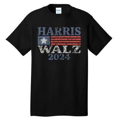 Harris Waltz 2024 Election Kamala Harris Tim Waltz 2024 Tall T-Shirt