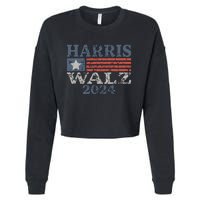 Harris Waltz 2024 Election Kamala Harris Tim Waltz 2024 Cropped Pullover Crew