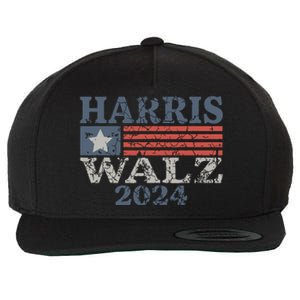 Harris Waltz 2024 Election Kamala Harris Tim Waltz 2024 Wool Snapback Cap