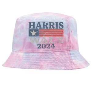 Harris Waltz 2024 Election Kamala Harris Tim Waltz 2024 Tie-Dyed Bucket Hat