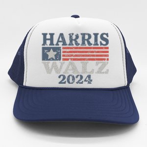 Harris Waltz 2024 Election Kamala Harris Tim Waltz 2024 Trucker Hat