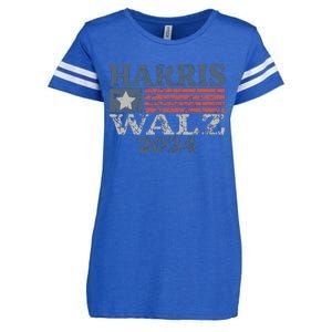 Harris Waltz 2024 Election Kamala Harris Tim Waltz 2024 Enza Ladies Jersey Football T-Shirt