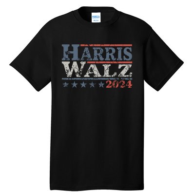 Harris Waltz 2024 Election Kamala Harris Tim Waltz 2024 Tall T-Shirt