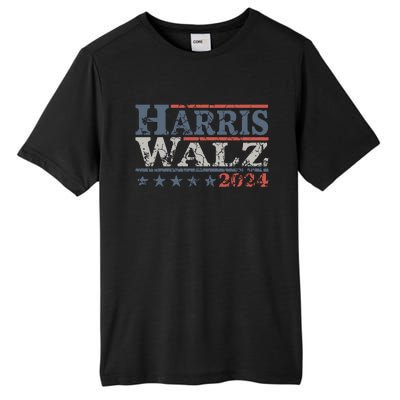 Harris Waltz 2024 Election Kamala Harris Tim Waltz 2024 Tall Fusion ChromaSoft Performance T-Shirt