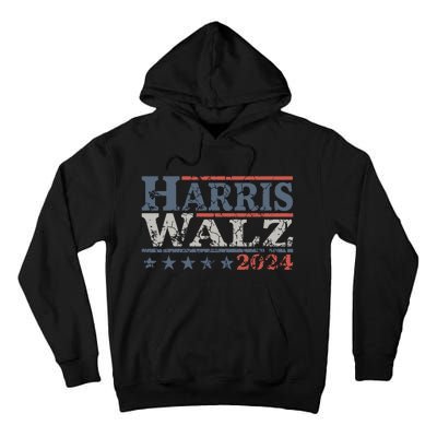 Harris Waltz 2024 Election Kamala Harris Tim Waltz 2024 Tall Hoodie