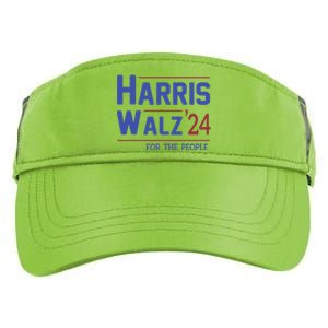 Harris Walz 2024 President American Flag Kamala Harris Waltz Adult Drive Performance Visor