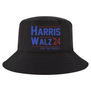 Harris Walz 2024 President American Flag Kamala Harris Waltz Cool Comfort Performance Bucket Hat