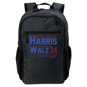 Harris Walz 2024 President American Flag Kamala Harris Waltz Daily Commute Backpack