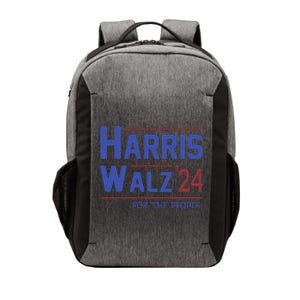 Harris Walz 2024 President American Flag Kamala Harris Waltz Vector Backpack