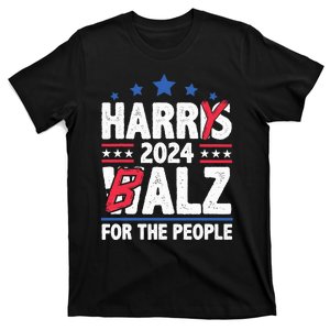 Harris Walz 24 Harry Balz 2024 Meme Democratics Vote T-Shirt