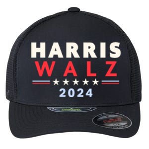 Harris Walz 2024 Election Flexfit Unipanel Trucker Cap