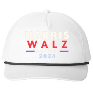 Harris Walz 2024 Election Snapback Five-Panel Rope Hat