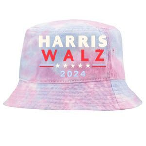 Harris Walz 2024 Election Tie-Dyed Bucket Hat