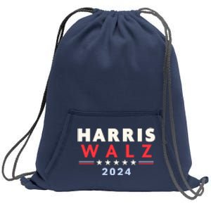 Harris Walz 2024 Election Sweatshirt Cinch Pack Bag