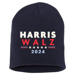 Harris Walz 2024 Election Short Acrylic Beanie